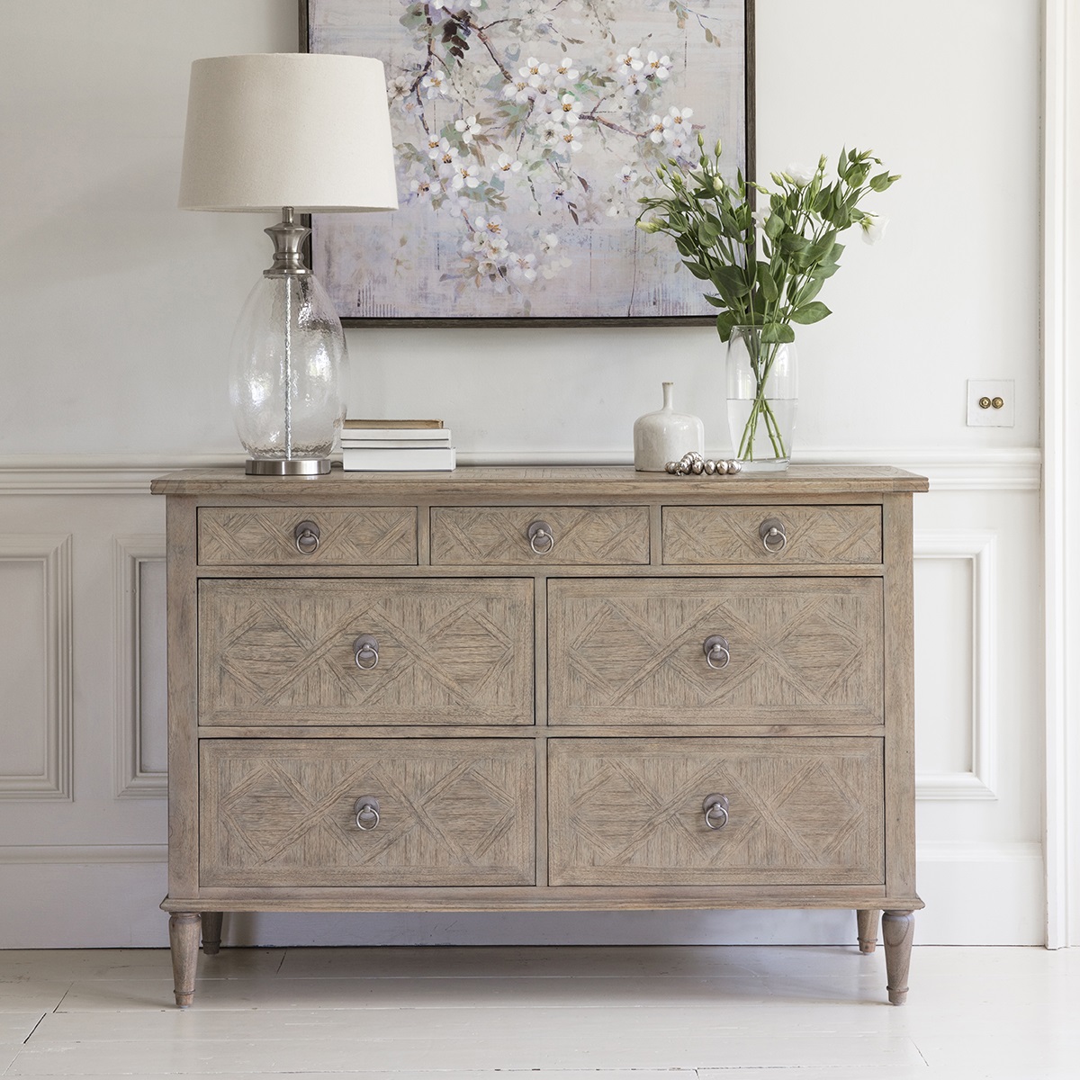 Seven Drawer Colonial Chest