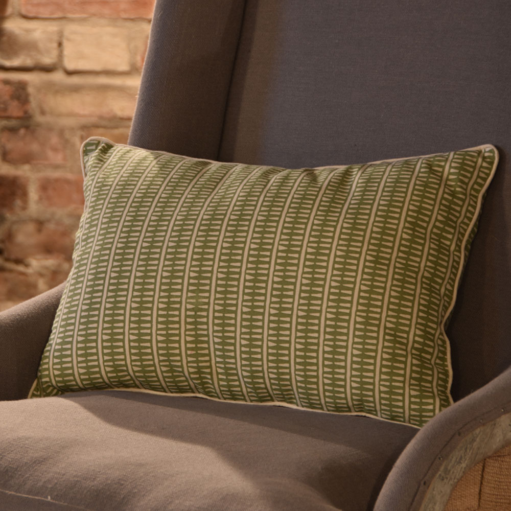 Lima Olive Cushion