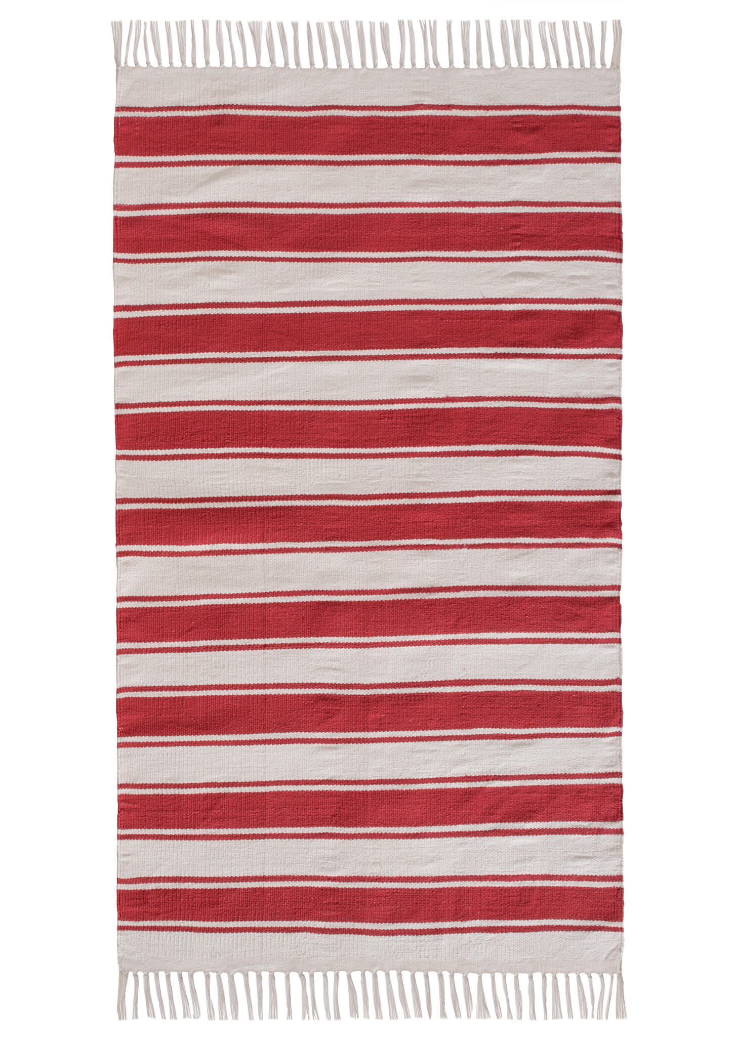 Red Stripe Rug