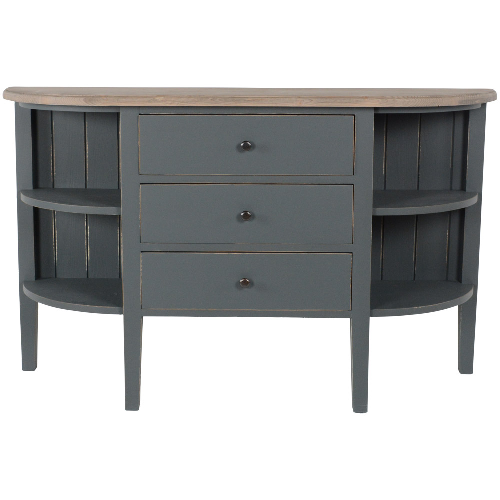 NEW! Demi Lune Side Console Table